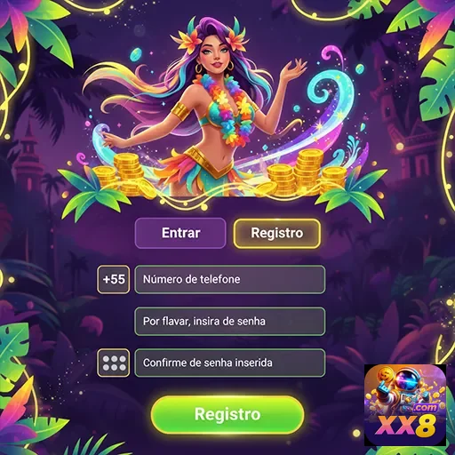 Ilustração de Explore o aplicativo cassino xx8 para uma experiência móvel