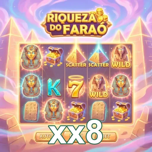 Interface premium do app xx8 com design moderno