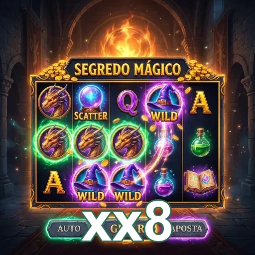 App mobile da xx8 com design elegante e moderno